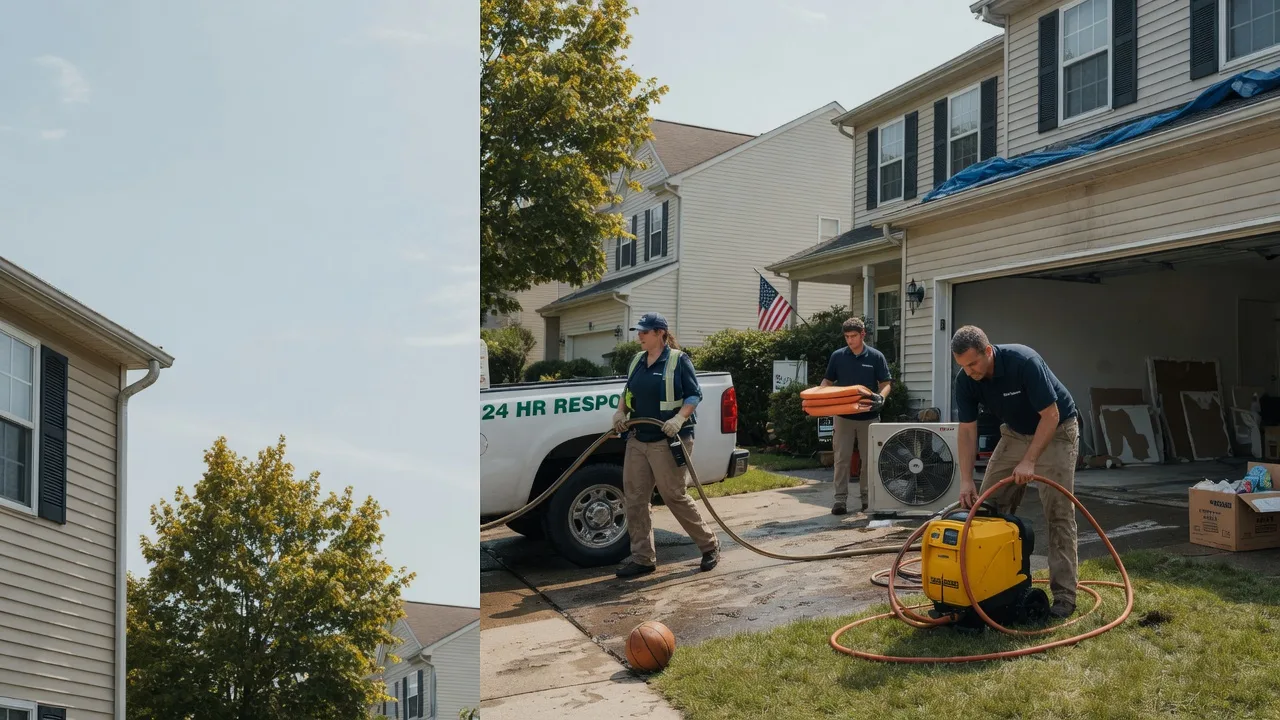 Emergency Water Damage Restoration in Hustontown, PA near me